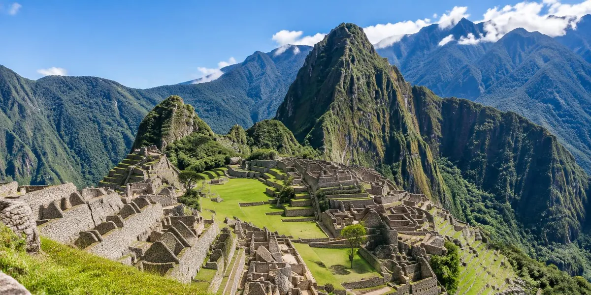 Vista ilustrativa de Machu Picchu, Cusco