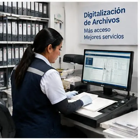 Escena ilustrativa: Documentos Y Automatización Administrativa