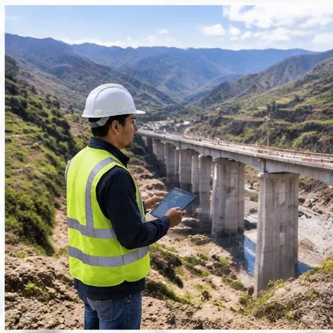 Escena ilustrativa de supervisión de obras
